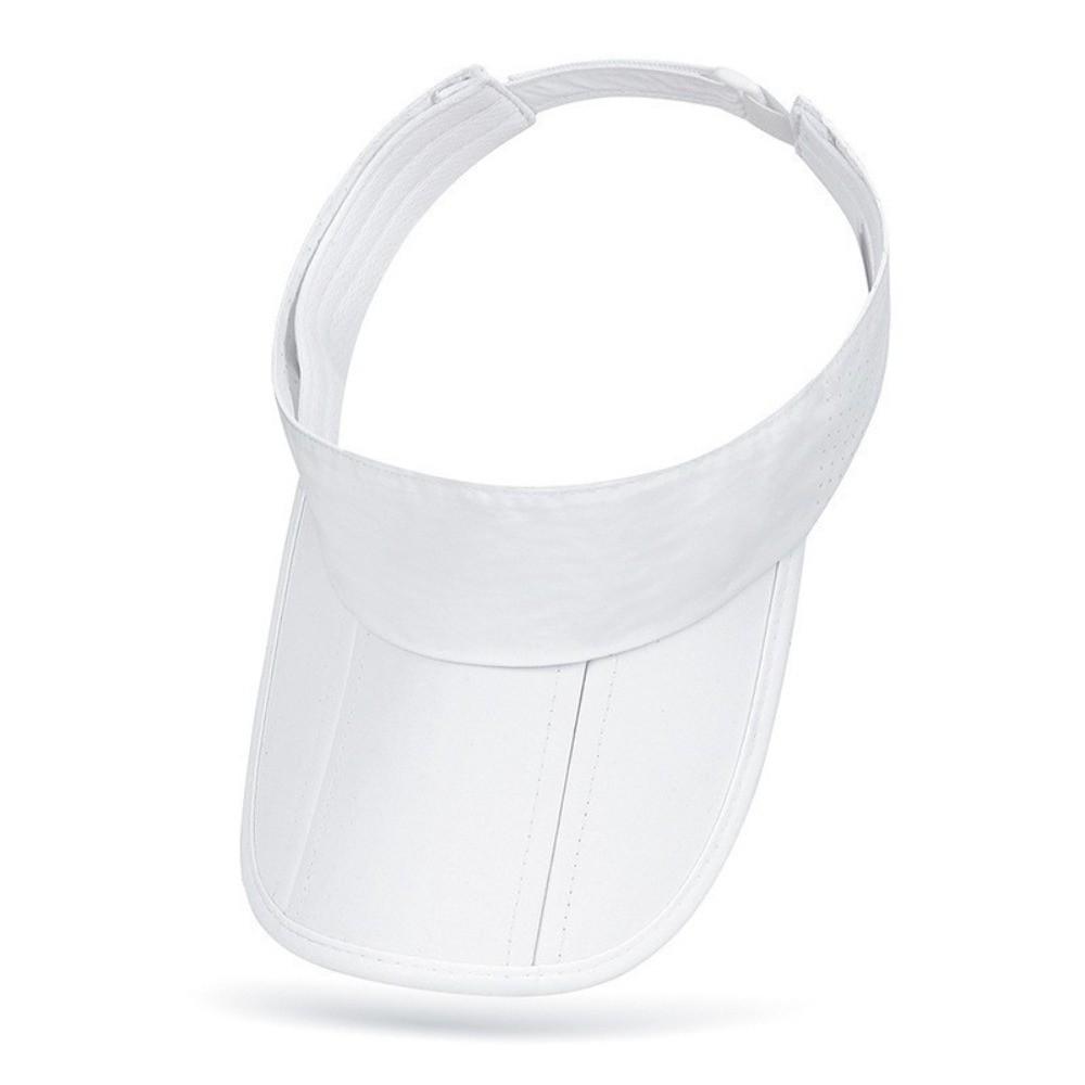 Anti-UV Foldable Sun Visor Hat Adjustable Empty Top Hat Summer Beach Hat  Travel
