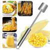 Corn Peeler Corn On The Cob Remover Manually Operated Corn Kernel Stripper Handle Easy To Clean Corn Stripping Shovel