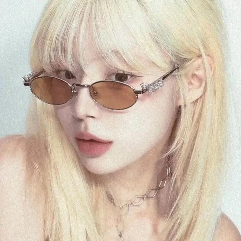 Luxury Anti-blue Light Myopia Glasses Women Photochromic Minus Diopter Eyewear Fashion Near Sighted Prescription