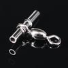 20pcs/pack Metal Fishing Swivel Cross-Line Fishing Connector Terminal Fishing Tackle  Fish Hook