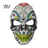 Scary Skeleton Face Masque Day of The Dead Skull Masque, Halloween Sugar Full Haunted House Cosplay Accessories Masquerade Party Accessory