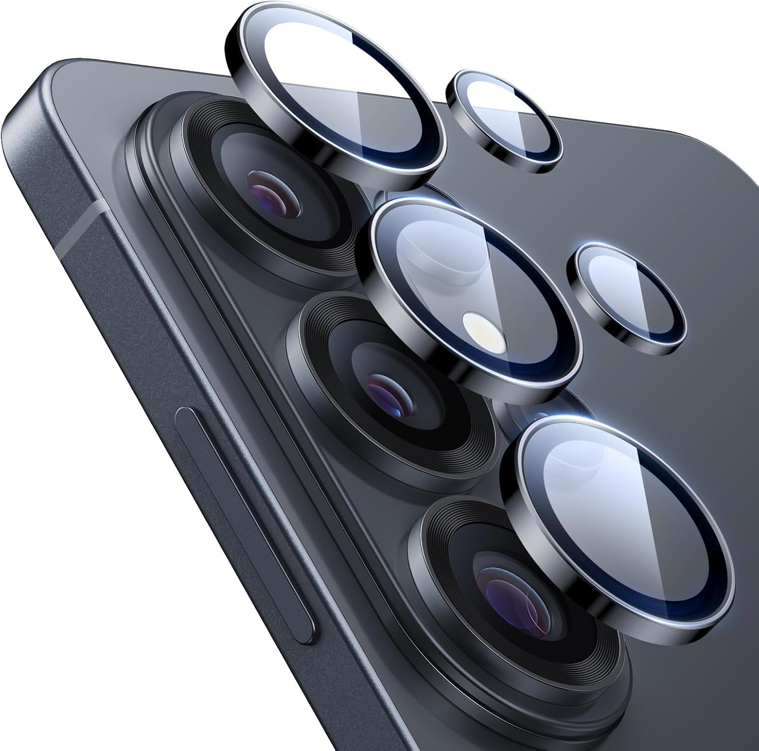 Original Blueo for Samsung Galaxy S26 Ultra Camera Lens Protector, Individual Lens Protectors s26 ultra&Tempered glass чёрный