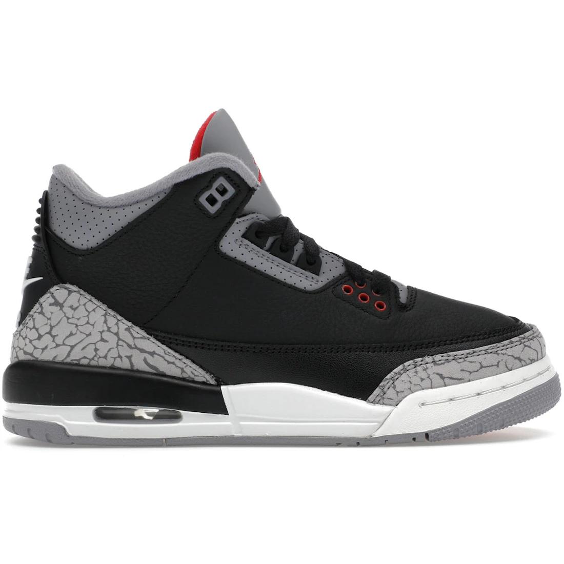 

Sneaker Jordan 3 Retro Black Cement (2024) (GS)(DM0967-010) 40