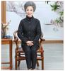 Warm Velvet Cotton Suit for Mom and Grandma: Autumn/Winter Three-Piece Set for Mature Women