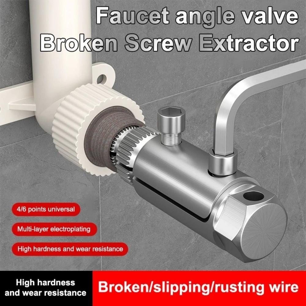 Labor-Saving Broken Thread Extractor Easy Removal Broken Valve Thread Extractor Tool Home Plumbing