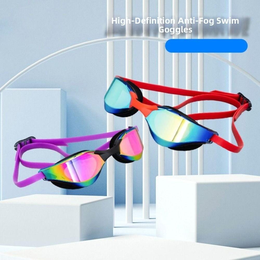 HD Vision Adult Swimming Goggles UV Protection Swim Glasses Waterproof Eyewear  Summer