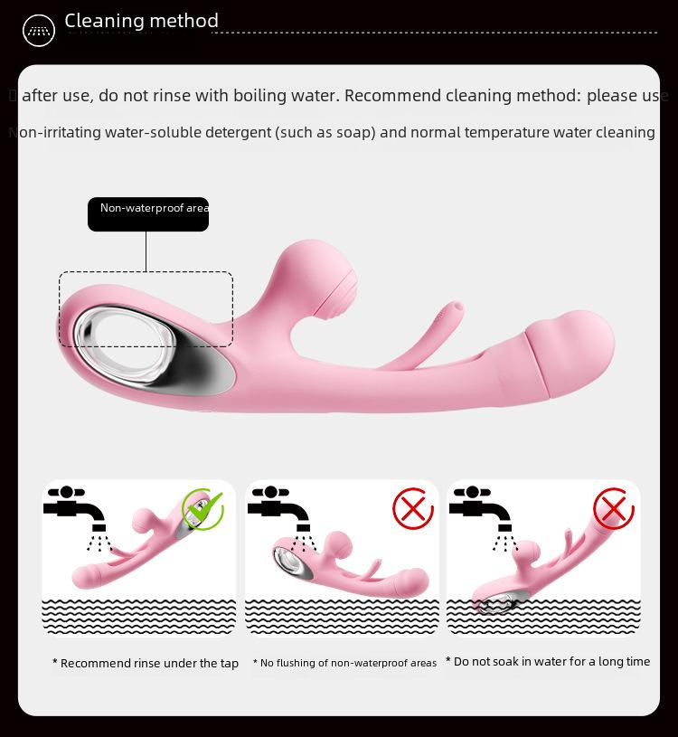 Mi Ji Sucking & Vibrating Clitoral Stimulator Toy