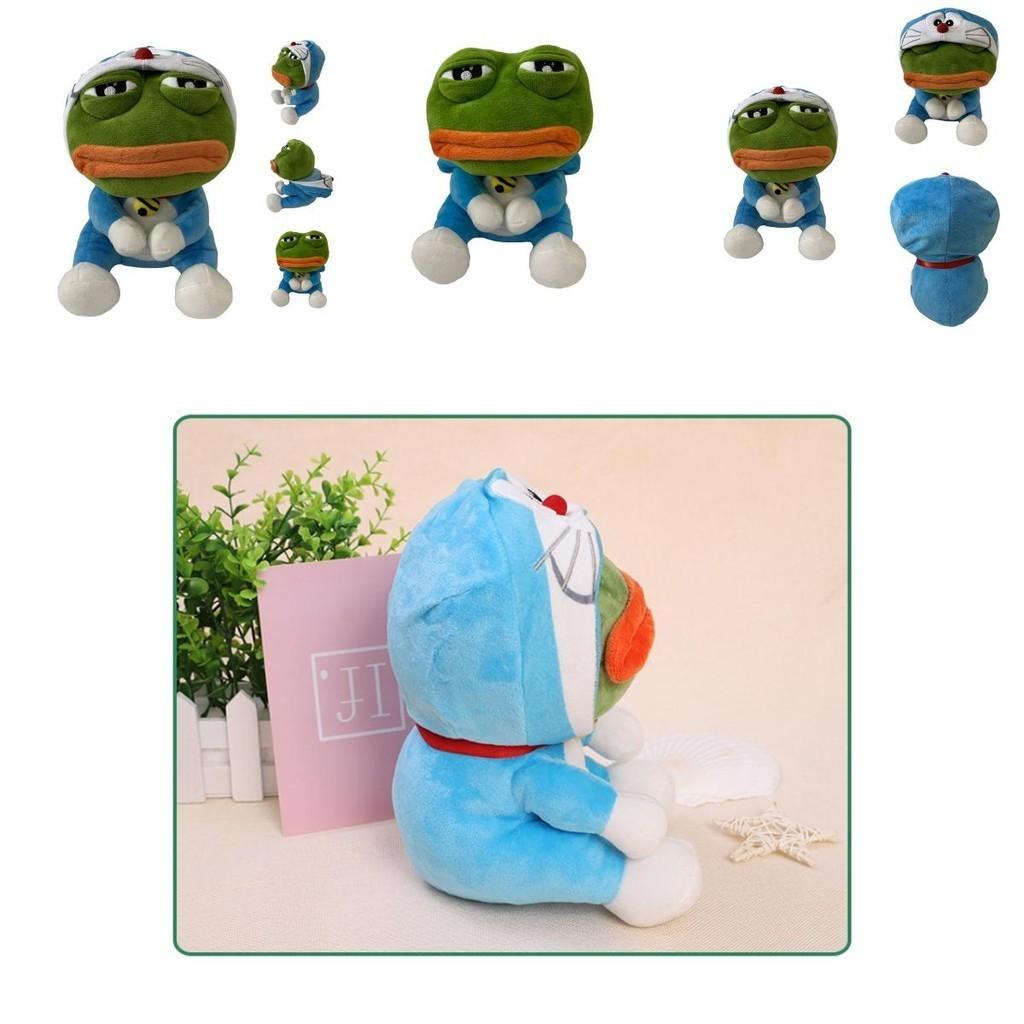 Pepe The Frog Plush Toy Soft And Comfortable Sad Frog Stuffed Animal For Kids And Adults