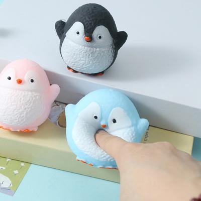 Formbares Pinguin Squeeze Toy Stress Angst Abbau Langsam Aufsteigend Simulation Pinguin Sensorisches Spielzeug Weiches TPR Beruhigendes Tier Fidget Spielzeug