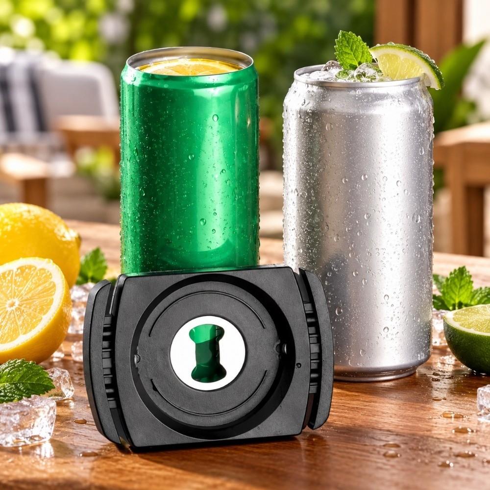 Stainless Steel Beer Soda Can Cutter Handheld Drop Top Opener Multi-functional Can Lid Remover  Bar