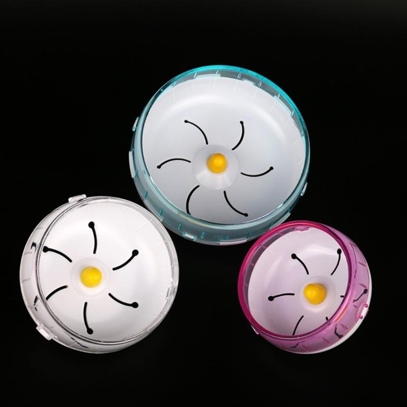 Pet Sport Wheel Hamster Disc Exercise Wheel Silence Rotatory Jogging Wheel Hamster Running Wheel Funny Running Disc Toy