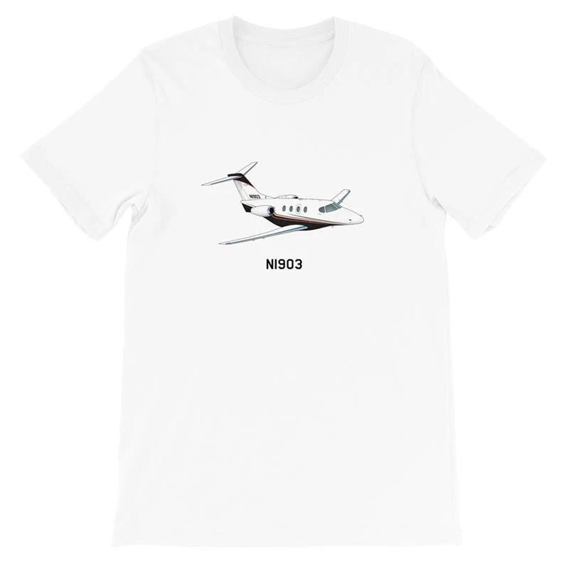Airplane T-Shirt (Black/Red/Gold) AIR255GI51A-BRG1 - Personalized with Your N# S