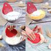 Silicone Scraper With Graduations, Dough Kneading And Cutting Knife, Multi-functional Butter Scraper