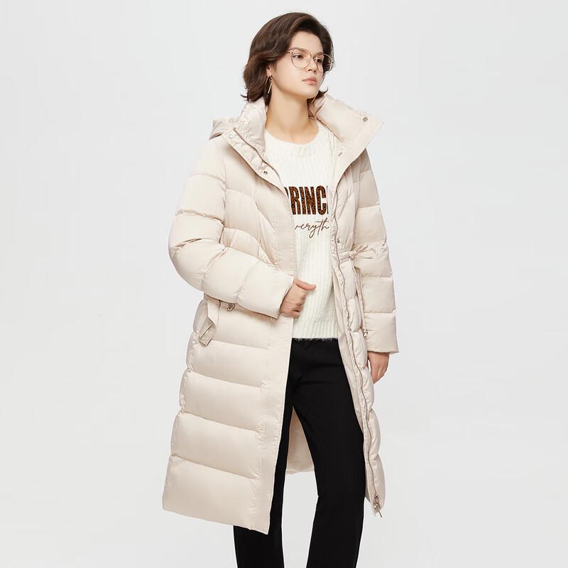 Tatu Women's Winter Long Hooded Down Jacket