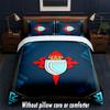 Celta Vigo FC Design Bed Bedding Set 1 Duvet Cover + 2 Pillowcases Soft Breathable Household Bed Linens