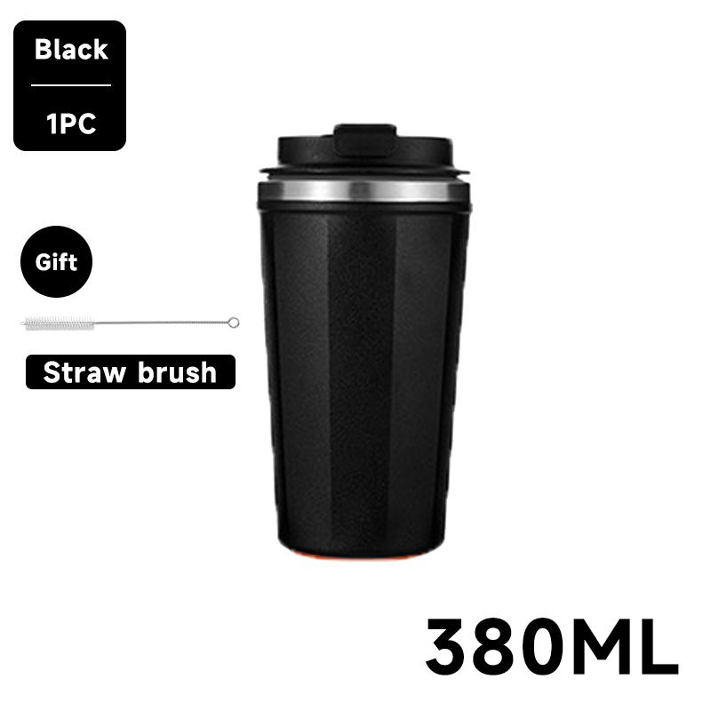 Coffee Mug Car Thermos Mug 380ML Travel Thermo Cup for Tea Water Coffee Double Stainless Steel