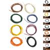 Braided Shield Electric Guitar Bass Cable 10ft Flexible Wiring for Guitar Accessories Amplifier Selector Switch Connection