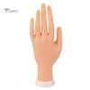 Puntos Nail Art Bendable Table Mount Soft Manicure Practice Model Training Faux Hand