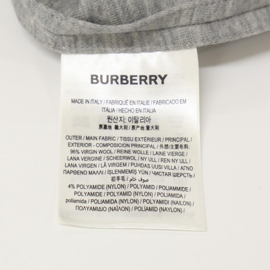 Burberry 4564290 Gray One-Piece Dress 40 grayUsed