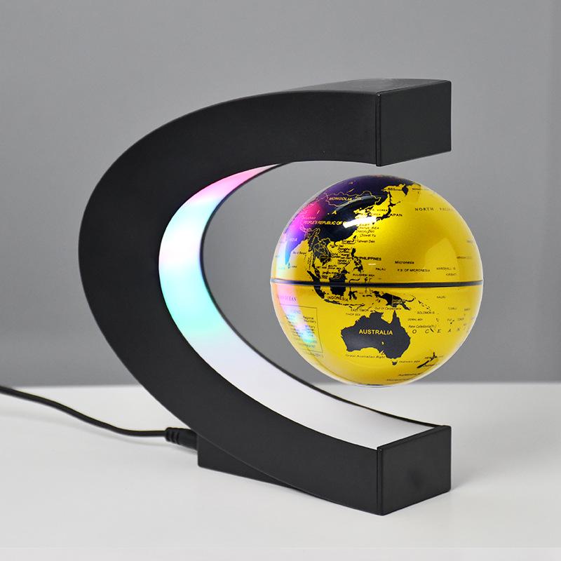 

Magnetic Levitation Globe: Luminous Desk Ornament & Creative Tech Gift AU Plug