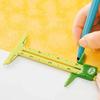 1PC Multifunctional Cutting Drawing Ruler Sewing Patch Ruler Sliding Gauge Customized Ruler Quilting Tools