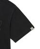 WACKY WILLY Denim-Like Short Sleeve T-Shirt Black