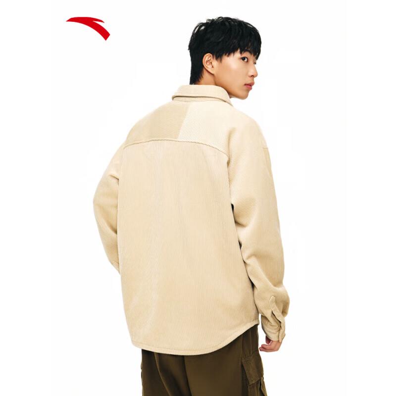 Anta Unisex Corduroy Long Sleeve Shirt Jacket