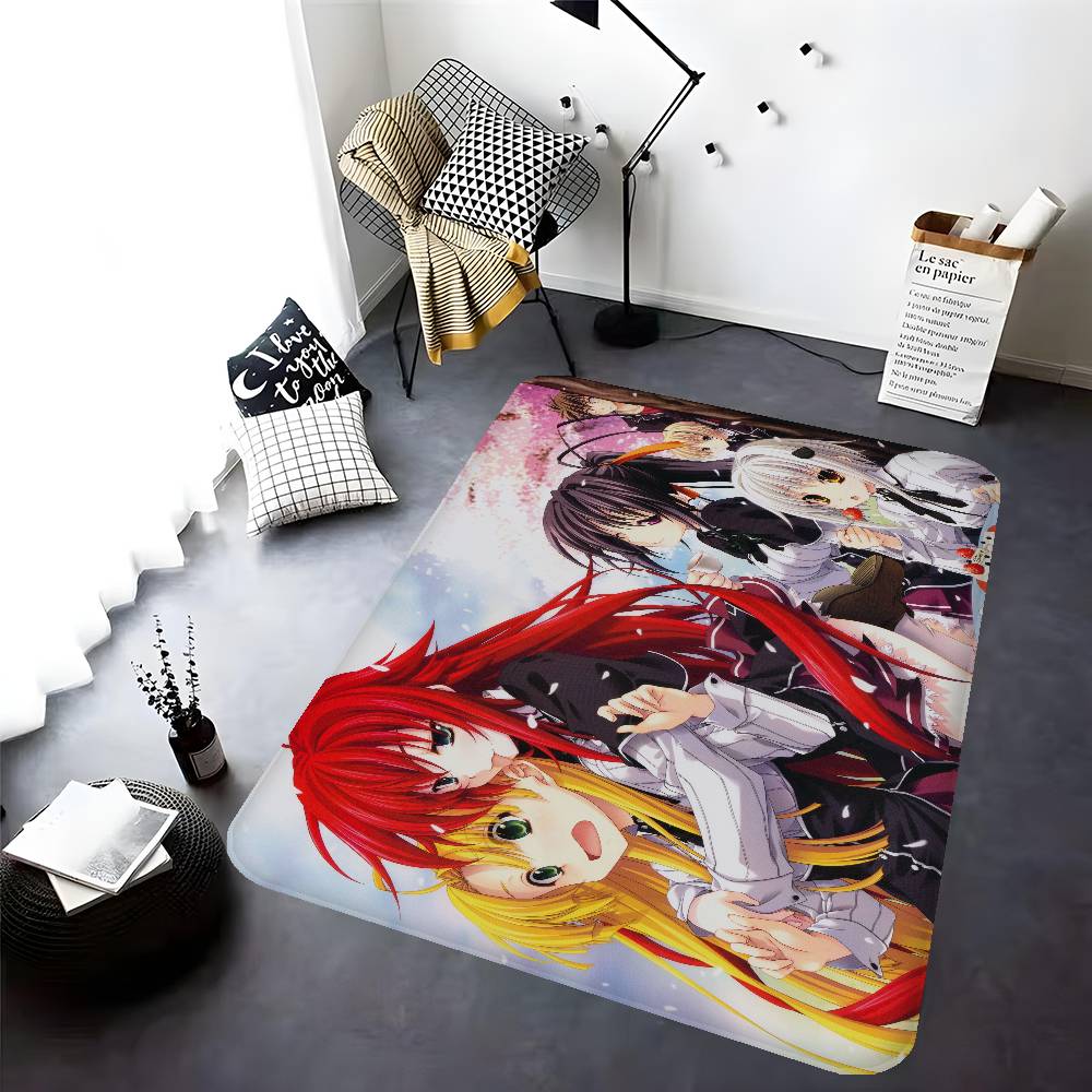 Anime High School DxD Entrance Door Mat Nordic Style Home Doormat Bathroom-Toilet Mats Bedroom Hotel Decor Mat