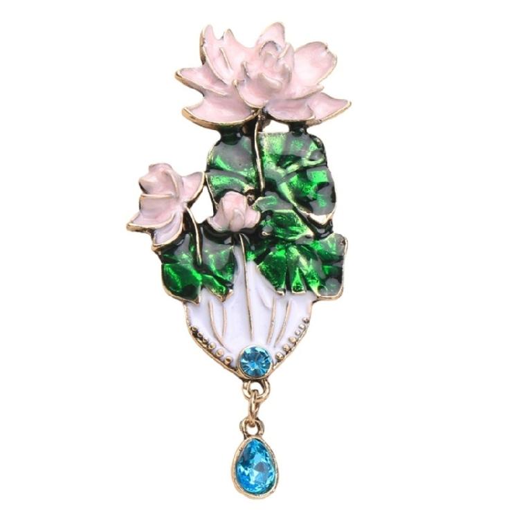 

Elegant Flower Designs Vintage Brooch Pin New Chinese Styles For Women Clothing Accessory Gift Fashion Item 1