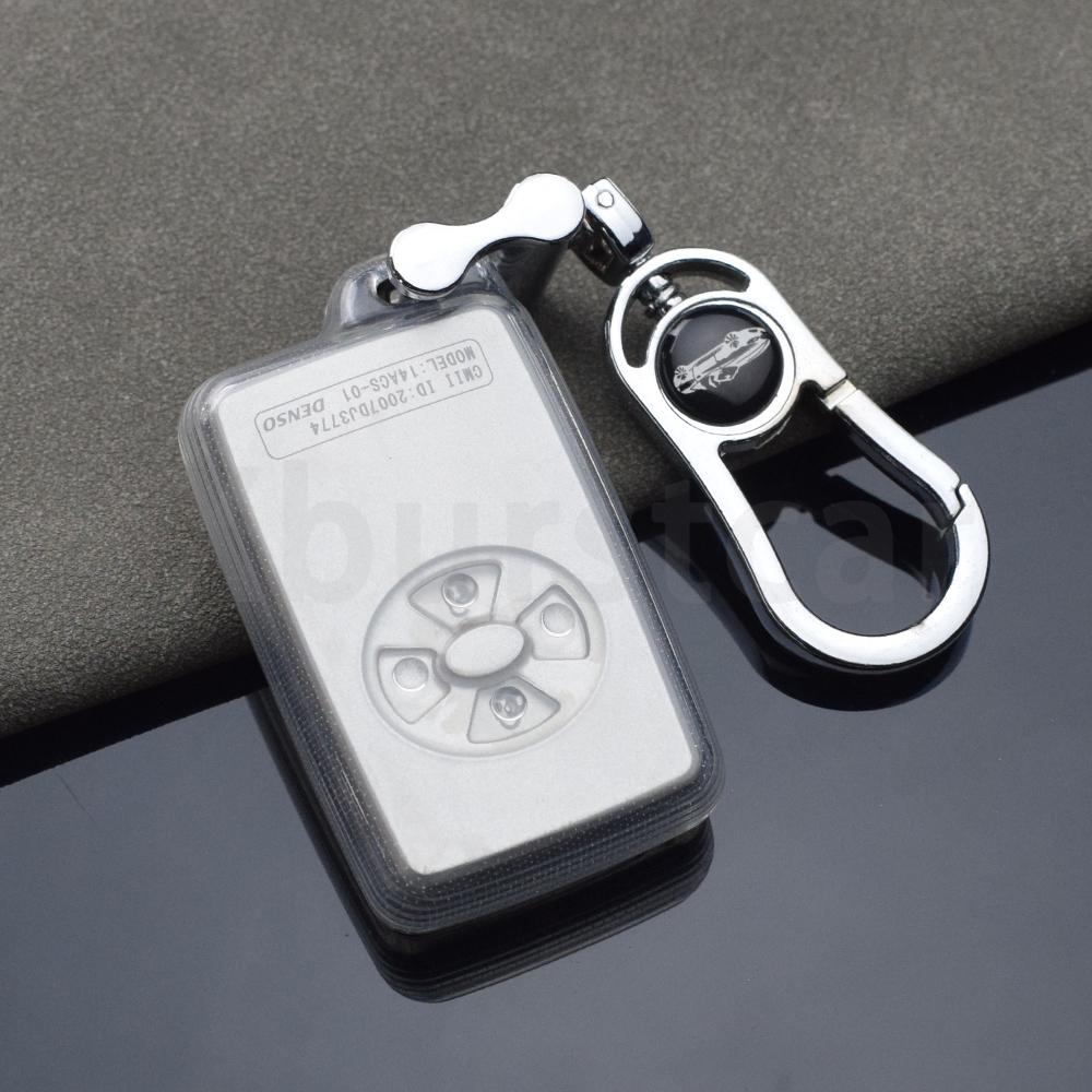 Transparent Tpu Shell Fob Holder For Toyota Noah Tarago Mark X Rav4 Voxy Corolla Yaris Estima Car Key Case Cover Accessories