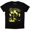 The Damned Unisex T-Shirt: New Rose Vintage (Black) (X-Large),men&women Unisex T-shirt