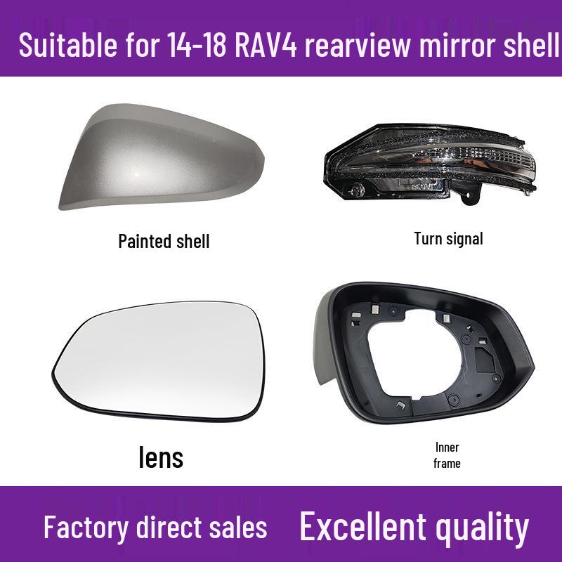 Toyota RAV4 (2014-2018) Rearview Mirror Cover with Turn Signal