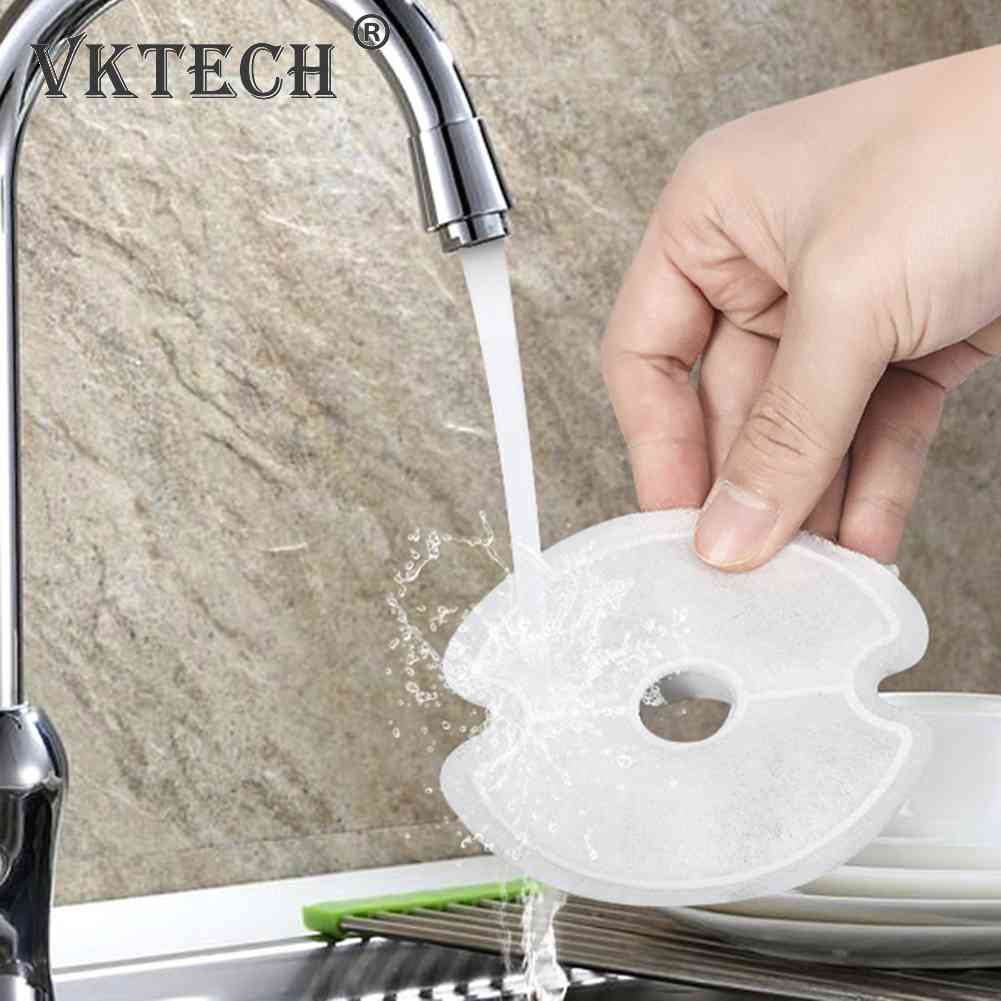 4/8 Pcs Activated Carbon Replacement Filters Pet Fountain Automatic Flower Water Charcoal Filters Dispenser Compatible Cats Dog