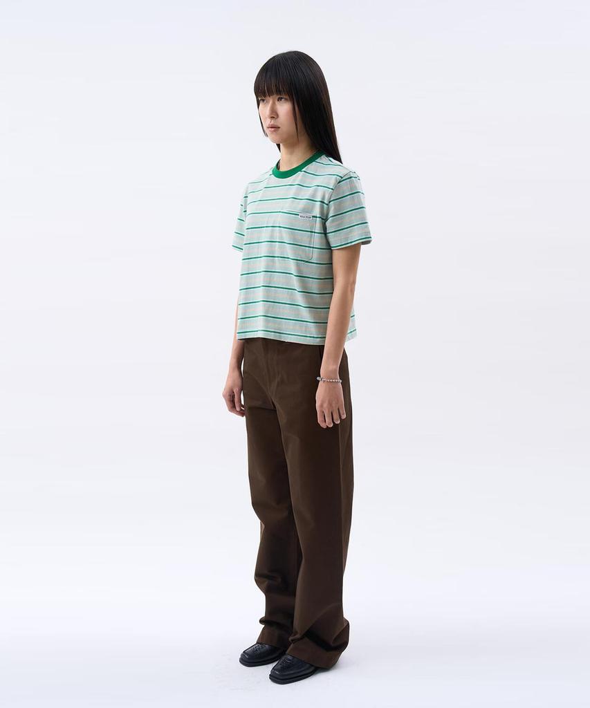 Aepeuteopeulei [Women] Savannah Striped T-Shirt Mint