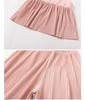 Summer 2023 Girls' Fashionable Casual Two-Piece Set: Vest Dress & Wide-Leg Pants