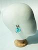 Lovuee Glass Cameo Earrings