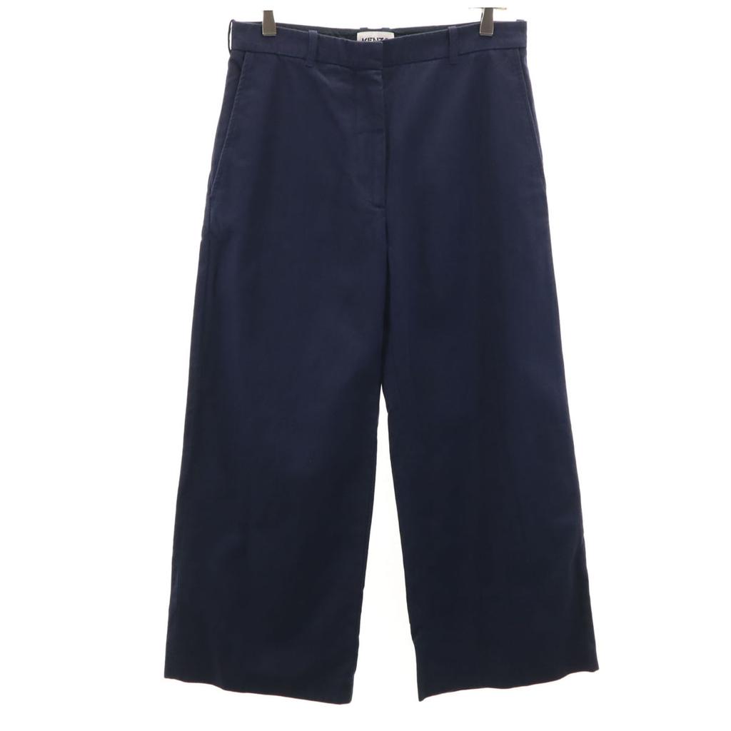 KENZO Herringbone work Wide pants 40 Navy Men's Used