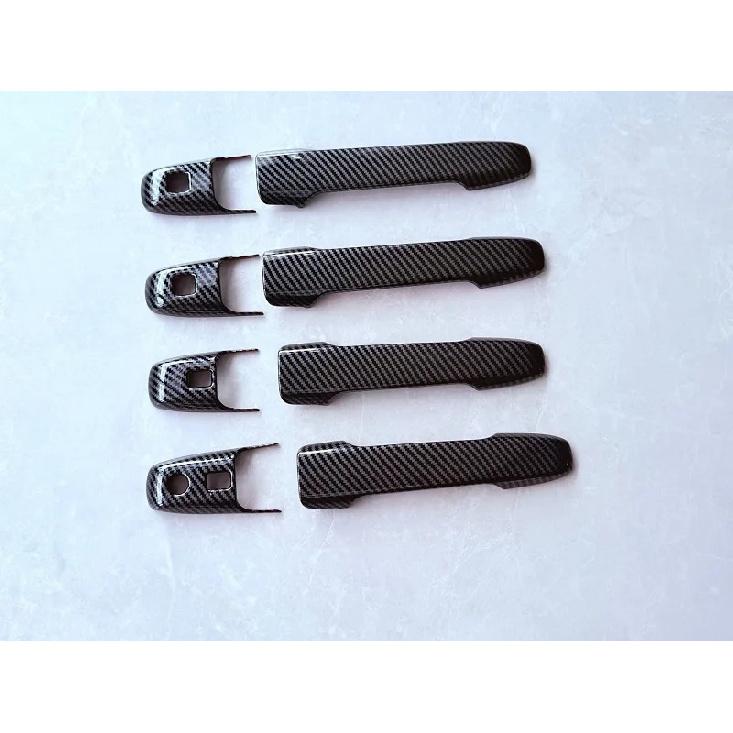 For Daihatsu Move 2025 2026 Car Accessories ABS Chrome Door Handle Cover Without Smart Key Hole Catch Cap Trim