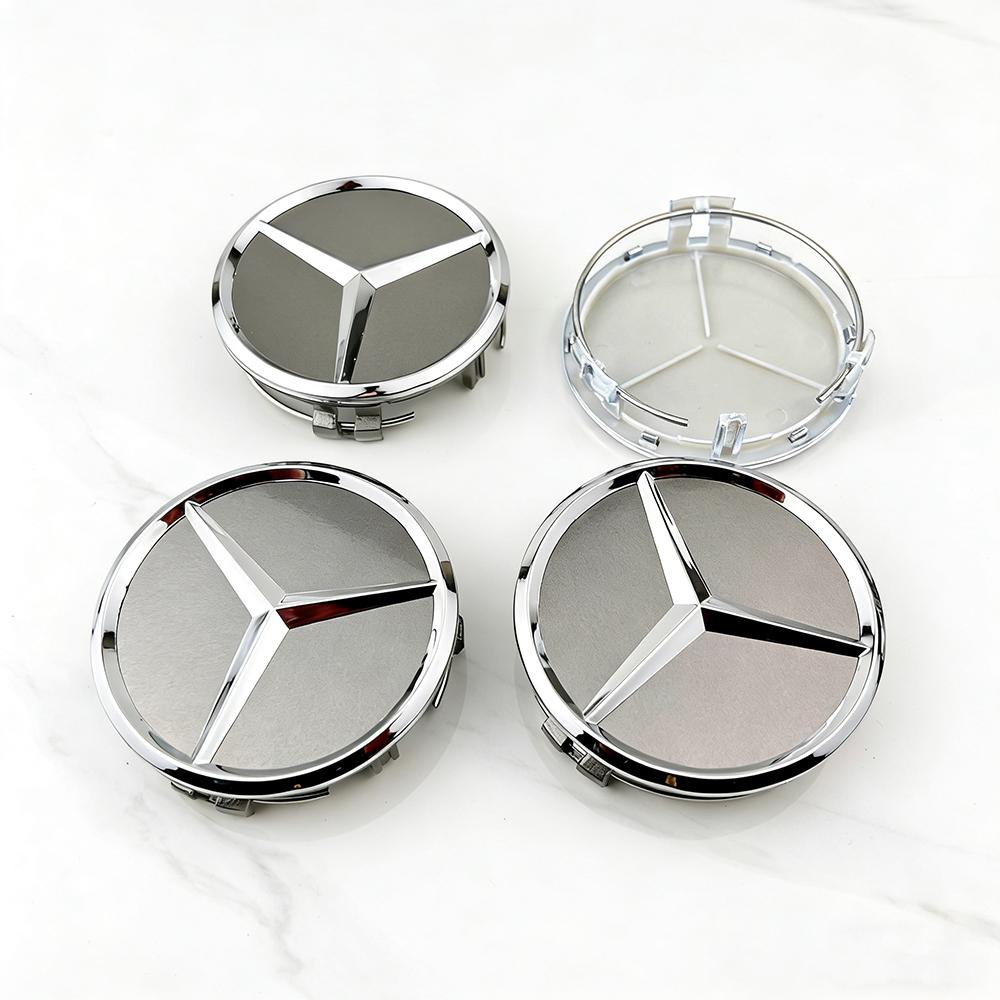 A1714000025 4pcs 75MM Car Wheel Center Hub for Mercedes Benz AMG A C GLC GLA GLK GLE W205 W204 W203 W212 W211 W213 W210 W164
