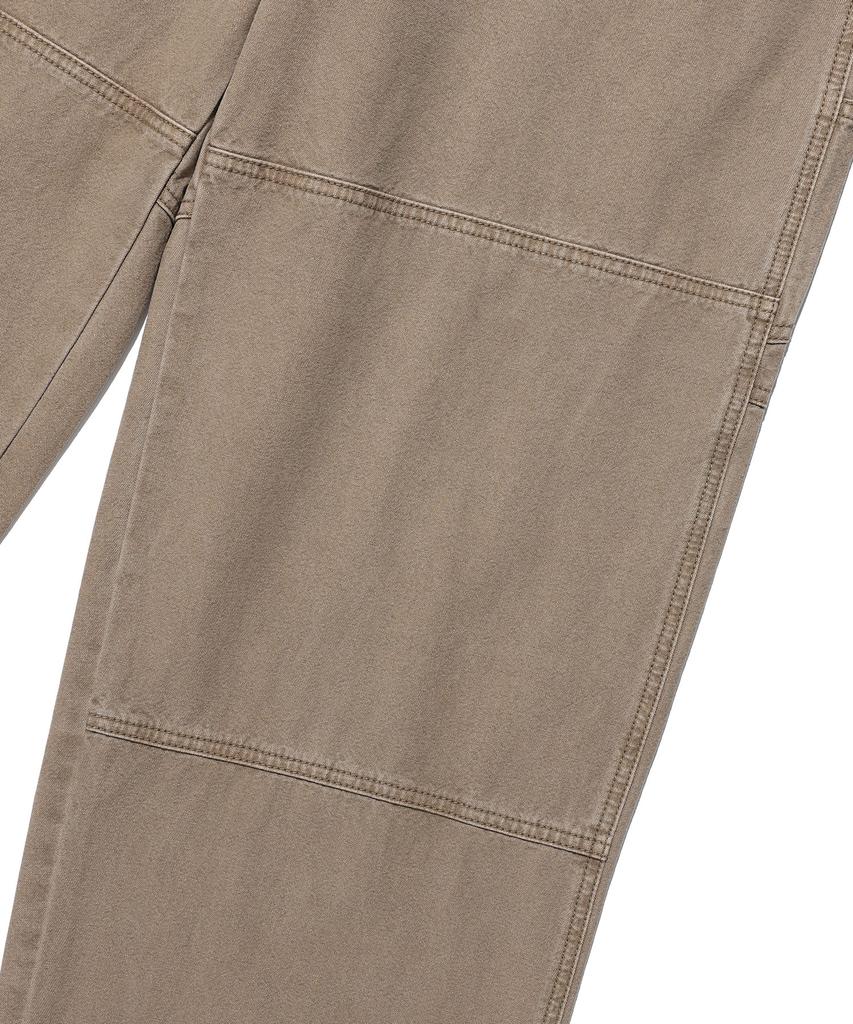 WACKY WILLY Straight Wash Cotton Pants Beige