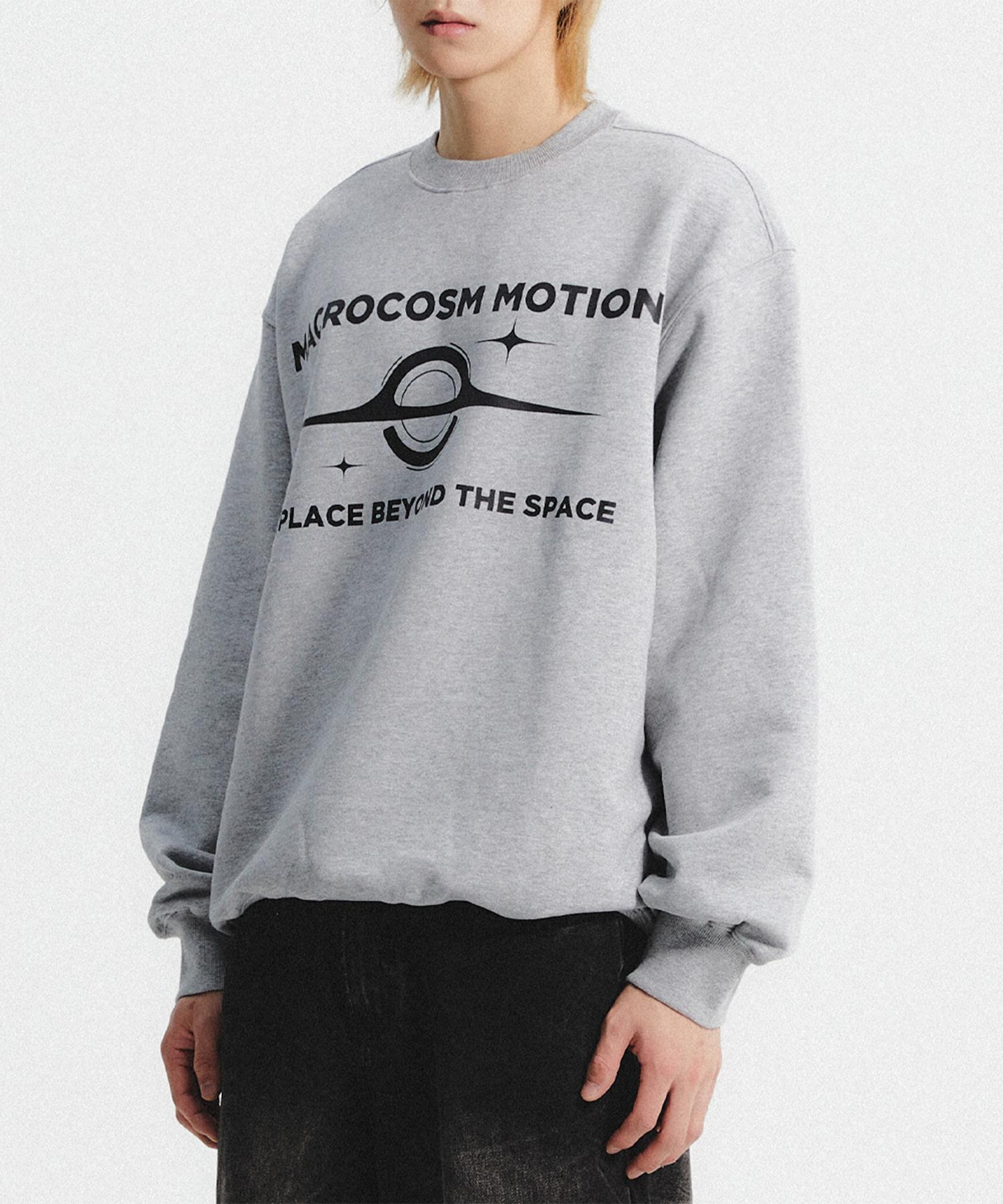 Свитшот Joan Homme Macrocosm (Меланж серый) Melange Grey/M
