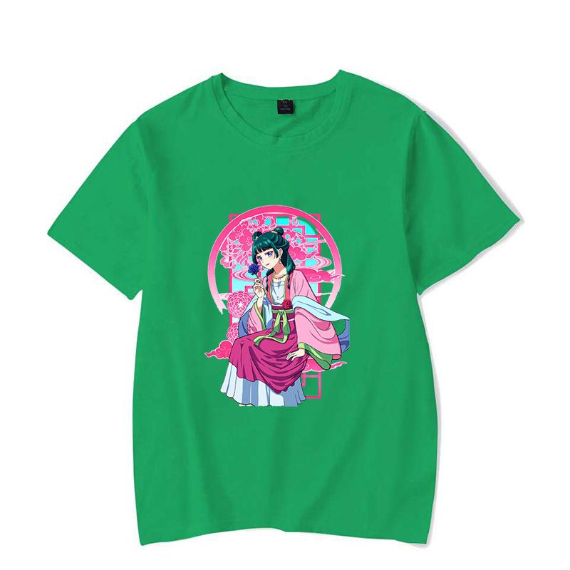 

Hot Anime The Apothecary Diaries Maomao Print T-shirt Cool Summer Casual Loose T Shirt Women Men Harajuku Short Sleeve Tops 4XL
