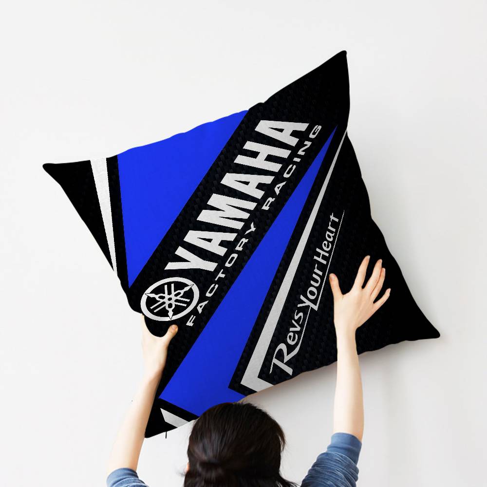 Motorcycle Cool Y-YaMmahaS Cushion Cover Pillowcase Upholstery Sofa Throw Pillow Home Decor Pillowcas