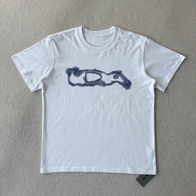 2026 Mult-styles IDA Casual Round-neck Short-sleeved Ida T-shirt Summer Pink Angel Pattern Printed Top Tee Shirts Men Women Style