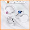 BF CLUB 925 Sterling Silver Ring For Women Jewelry Colorful CZ Open Vintage Handmade Ring Allergy For Party Birthday Gift