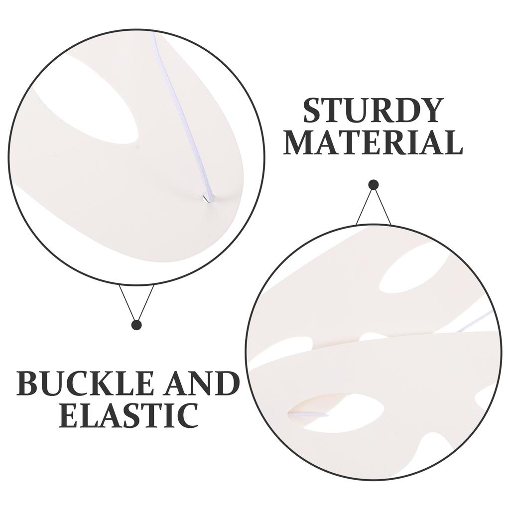 40pcs Children Doodle White Blank Mask For Kids Diy Painting Craft Face Masks Birthday Carnival Party Activity Hand-Drawn Art