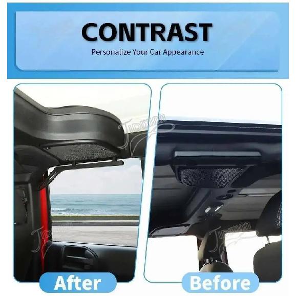 JIDIXIAN Car Front Rear Grab Handle fit for Jeep Wrangler JK 2007 208 2009 2010 2011 2012 2013 2014 2015 2016 2017