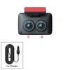 3-Kanal-Dashcam fürs Auto, Videorecorder, Full HD 1080P, Infrarot-Nachtsicht, DVR, Parkmonitor, G-Sensor, Auto-Blackbox, Dashcam
