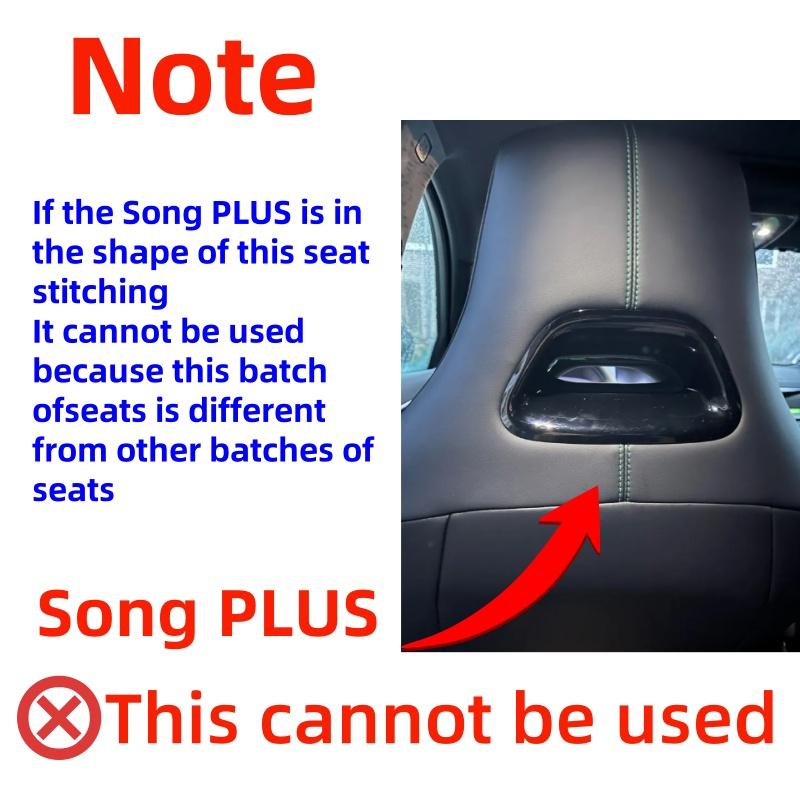 Car Phone Holder For BYD Atto 3 Song Plus Yuan Plus 22-24 Seagull Back Seat Bracket For IPAD Support Accessories Parts