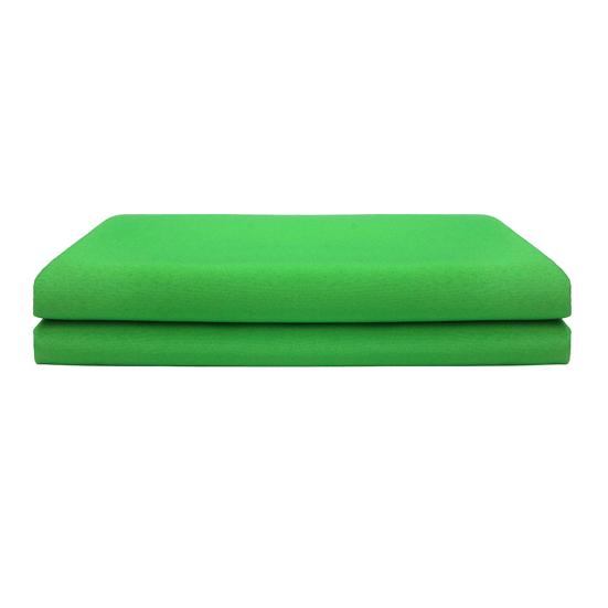 Green Screen Backdrop Double Thickness Non-fading Soft Opaque Washable Short Video Props Vertical